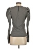 Maison d' Amelie 100% Polyester Gray Long Sleeve Top Size XS - photo 2