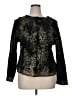 Chico's 100% Wool Metallic Black Wool Pullover Sweater Size XL (3) - photo 1