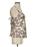 Drew 100% Polyester Ivory Sleeveless Top Size S - photo 4