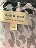 Cloth & Stone 100% Rayon Animal Print Silver Long Sleeve Blouse Size M - photo 7