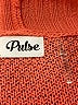 Pulse 100% Acrylic Orange Cardigan Size M - photo 7
