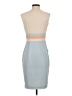 Eva Franco 100% Polyester Color Block Blue Cocktail Dress Size 4 - photo 2