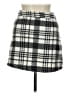 Primark Plaid Gray Casual Skirt Size 6 - photo 1