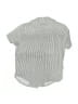 miles the label 100% Lyocell Stripes Gray Short Sleeve Button-Down Shirt 12-18 MO / 18 MO - photo 2