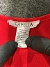 Capella Apparel Solid Red Casual Dress Size L - photo 7