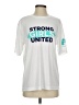 Sport-Tek 100% Polyester White Short Sleeve T-Shirt Size S - photo 1