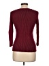Andrea Jovine 100% Cotton Burgundy Pullover Sweater Size L - photo 2