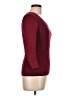 Andrea Jovine 100% Cotton Burgundy Pullover Sweater Size L - photo 4