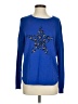 Renuar Stars Blue Pullover Sweater Size S (petite) - photo 1