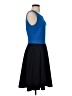 The Limited Color Block Blue Cocktail Dress Size S - photo 4
