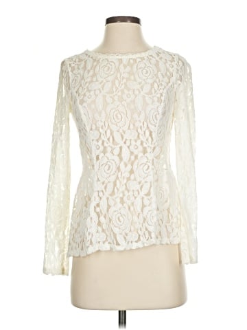 Lauren Conrad Long Sleeve Blouse (view 1)