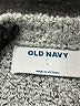 Old Navy Metallic Gray Pullover Sweater Size L - photo 7