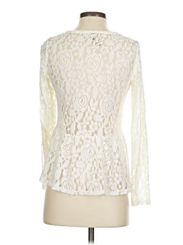 Lauren Conrad Long Sleeve Blouse (view 2)