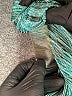 TanJay 100% Polyester Teal 3/4 Sleeve Blouse Size S - photo 8