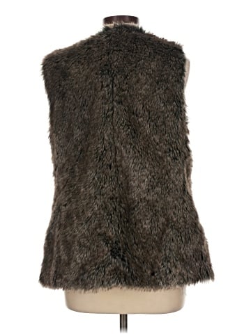 Banana Republic Faux Fur Vest (view 2)