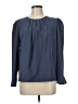 Assorted Brands 100% Polyester Blue Gray Long Sleeve Blouse Size M - photo 1