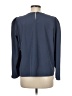 Assorted Brands 100% Polyester Blue Gray Long Sleeve Blouse Size M - photo 2
