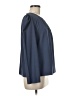 Assorted Brands 100% Polyester Blue Gray Long Sleeve Blouse Size M - photo 4