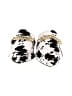 Qupid Animal Print Ivory White Mule/Clog Size 6 - photo 2