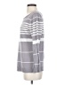 NY Collection 100% Acrylic Stripes Gray Pullover Sweater Size S - photo 5