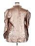 Future Collective Metallic Silver 3/4 Sleeve Blouse Size 20 (estimated) - photo 2