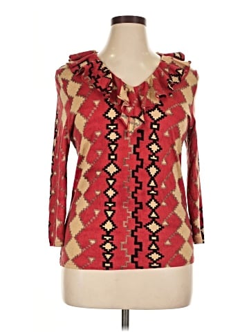Lauren by Ralph Lauren 3/4 Sleeve Blouse (view 1)