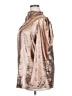 Future Collective Metallic Silver 3/4 Sleeve Blouse Size 20 (estimated) - photo 5