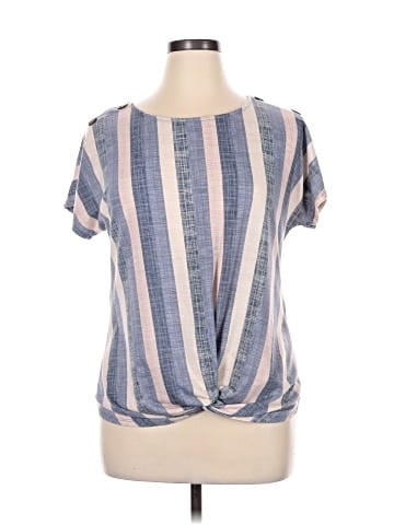 Truself Short Sleeve Blouse (view 1)