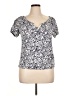 Chaps 100% Cotton Ivory Short Sleeve Top Size XL - photo 1