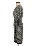 Max Studio 100% Polyester Print Black Casual Dress Size S - photo 5