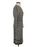 Max Studio 100% Polyester Print Black Casual Dress Size S - photo 4