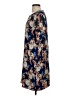 J.Crew 100% Polyester Print Blue Casual Dress Size 4 - photo 5