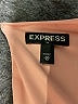 Express Outlet 100% Polyester Solid Pink Casual Dress Size M - photo 7