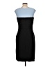 Chaps Color Block Black Cocktail Dress Size L - photo 2