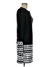 Unbranded Graphic Black Casual Dress Size M - photo 4