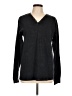 5/48 Black Long Sleeve Henley Size L - photo 1
