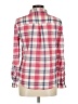 Joe Fresh Plaid Pink Long Sleeve Button-Down Shirt Size M - photo 2