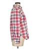Joe Fresh Plaid Pink Long Sleeve Button-Down Shirt Size M - photo 4