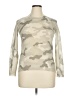 Unbranded Camo Silver Tan Pullover Sweater Size 0X - photo 1