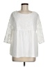 Shein 100% Polyester White 3/4 Sleeve Blouse Size 6 - photo 1