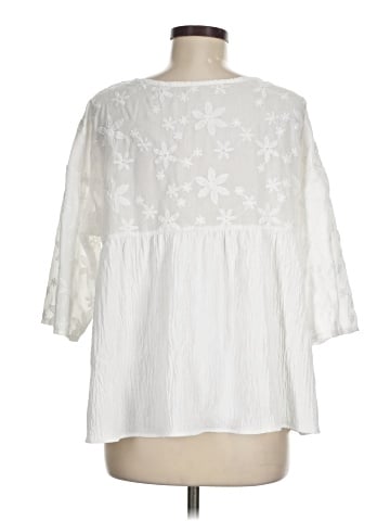Shein 3/4 Sleeve Blouse (view 2)