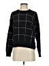 T Tahari Plaid Black Pullover Sweater Size S - photo 1