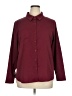 Assorted Brands 100% Polyester Burgundy Long Sleeve Blouse Size XL - photo 1