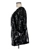 Rachel Zoe 100% Nylon Black 3/4 Sleeve Top Size M - photo 5