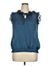 DressBarn Blue Sleeveless Blouse Size XL - photo 1