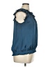 DressBarn Blue Sleeveless Blouse Size XL - photo 4
