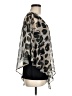 Frank Lyman Design 100% Polyester Silver Tan Poncho Size 8 - photo 4