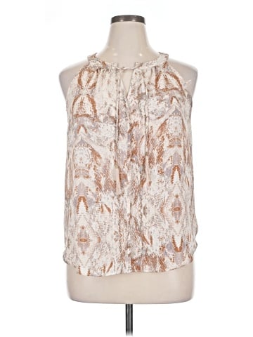 Rose + Olive Sleeveless Blouse (view 1)