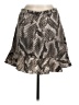 Olivaceous 100% Polyester Camo Gray Silver Casual Skirt Size M - photo 2