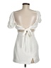 Unbranded 100% Polyester White Cocktail Dress Size M - photo 2